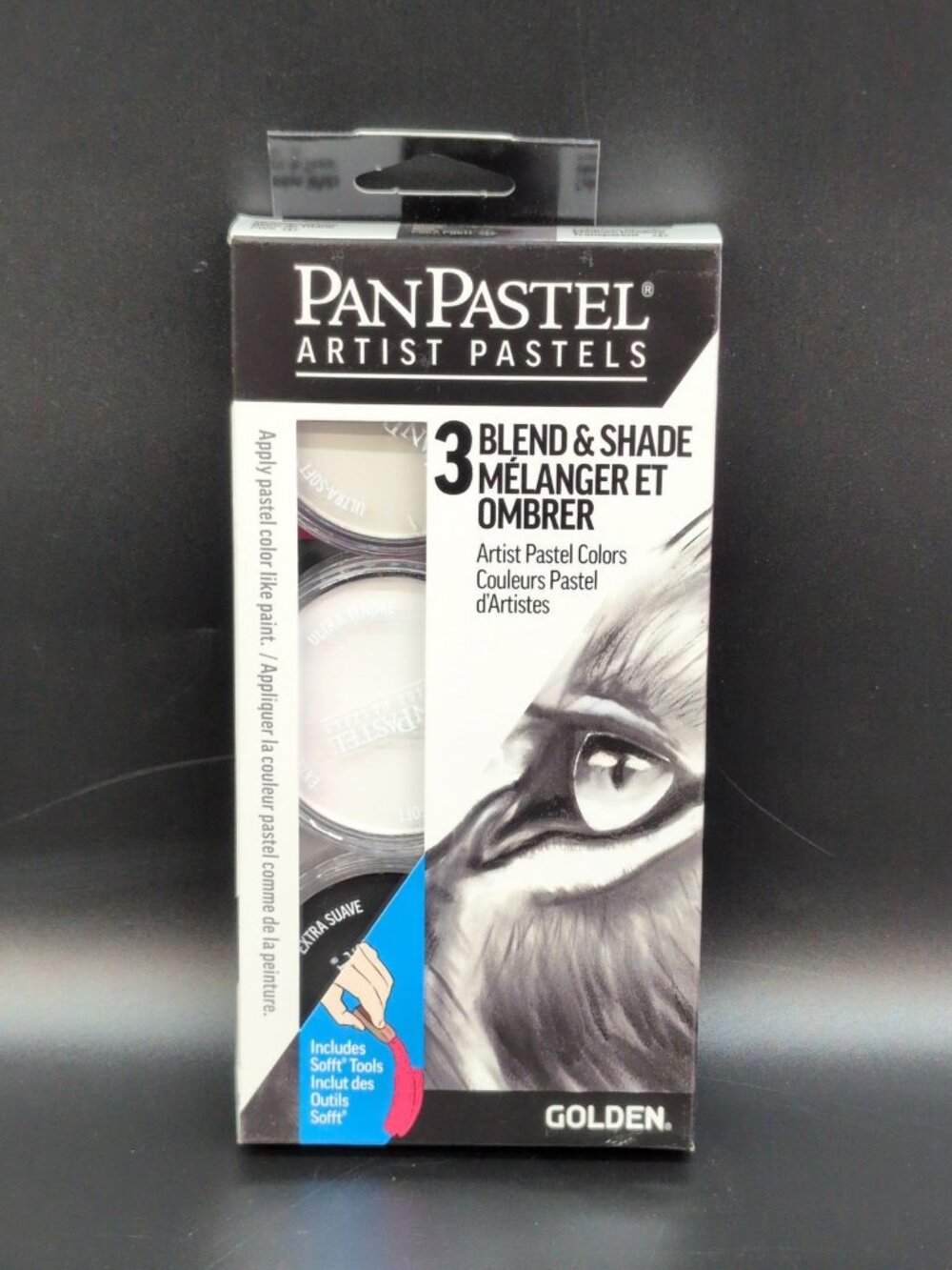 PanPastel 3 Blend & Shade Artist Pastels Color Set Multicolor